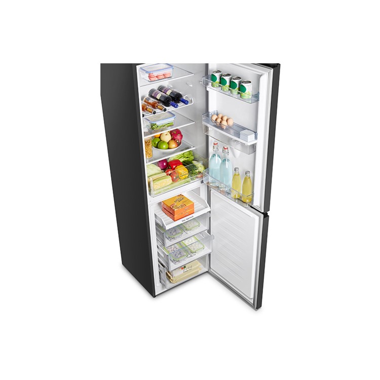 Hisense 251 Litre 50/50 Freestanding Fridge Freezer - Black