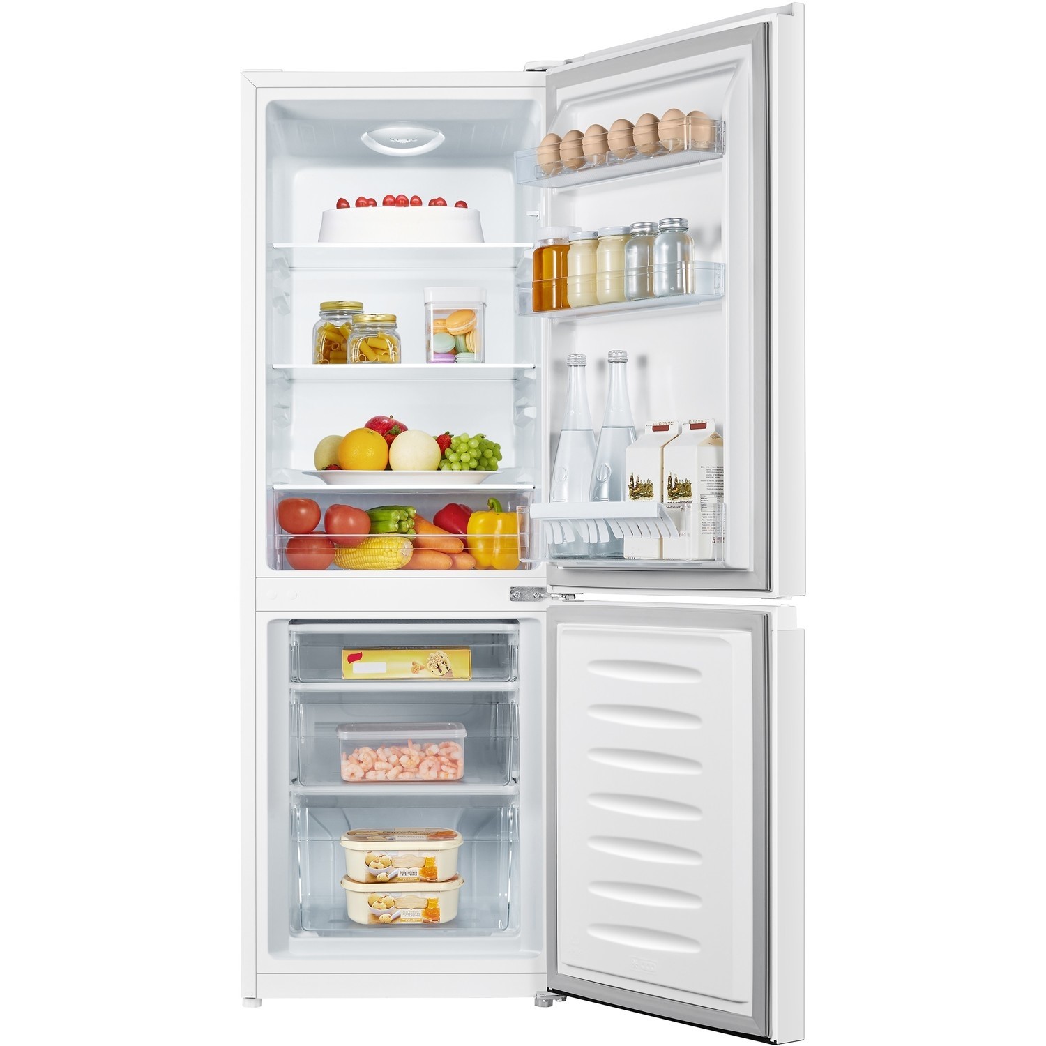 Fridgemaster 178 Litre Freestanding Fridge Freezer White MC50165F