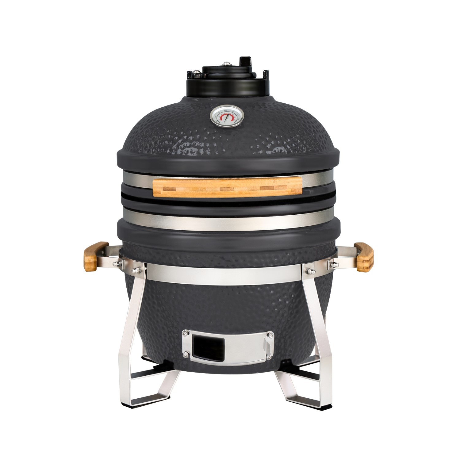 Boss Grill The Egg XS 15 Inch Ceramic Kamado Style Charcoal Egg BBQ Grill eiqeggxs Boss Grill The Egg XS 15 Inch Ceramic Kamado Style Charcoal Egg BBQ Grill eiqeggxs