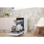 Refurbished Indesit Push&Go DSFO3T224ZUKN 10 Place Freestanding Dishwasher White