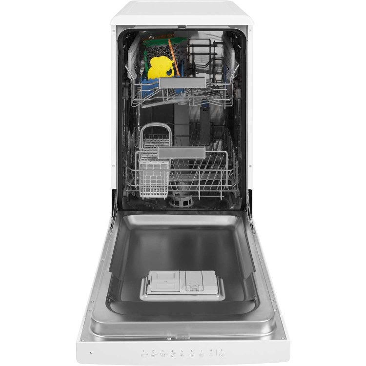 Refurbished Indesit Push&Go DSFO3T224ZUKN 10 Place Freestanding Dishwasher White