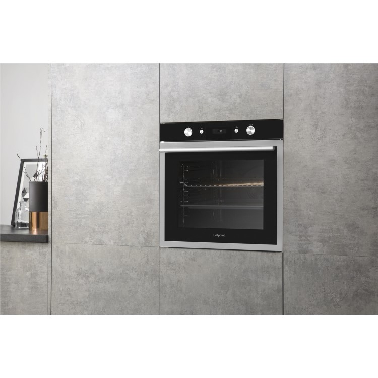 GRADE A2 - Hotpoint SI6864SHIX Electric Built-in Single Oven Stainless Steel