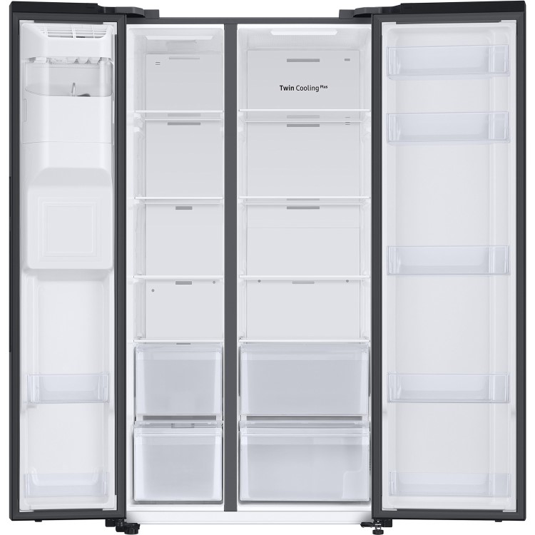 Refurbished Samsung RS67A8810B1 Freestanding 609 Litre American Fridge Freezer Black