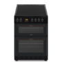electriQ 60cm Electric Cooker - Black