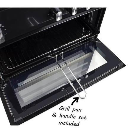 electriQ 60cm Electric Cooker - Black