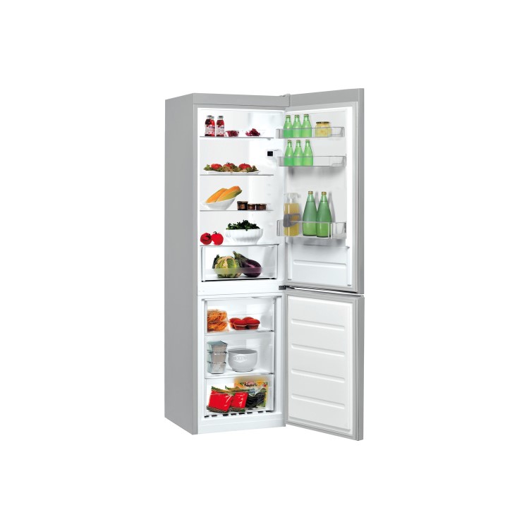 Indesit 339 Litre 60/40 Freestanding Fridge Freezer - Silver