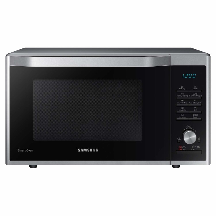 GRADE A2 - Samsung MC32J7055CT 32L 2300W Freestanding Microwave - Stainless Steel
