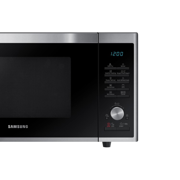 GRADE A2 - Samsung MC32J7055CT 32L 2300W Freestanding Microwave - Stainless Steel