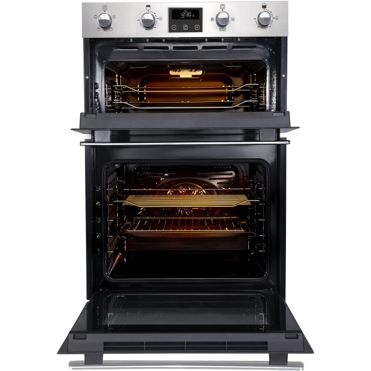 Belling Built-In Electric Double Oven - Stainless Steel