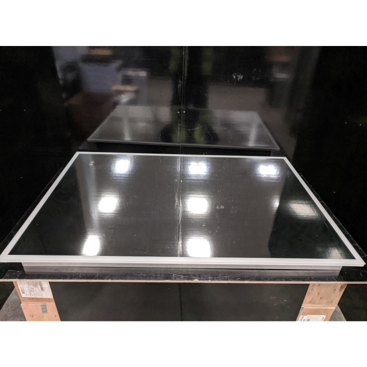 GRADE A2 - Rectangular LED Bathroom Mirror with Bluetooth & Shaver Socket 1200 x 800mm - Divine