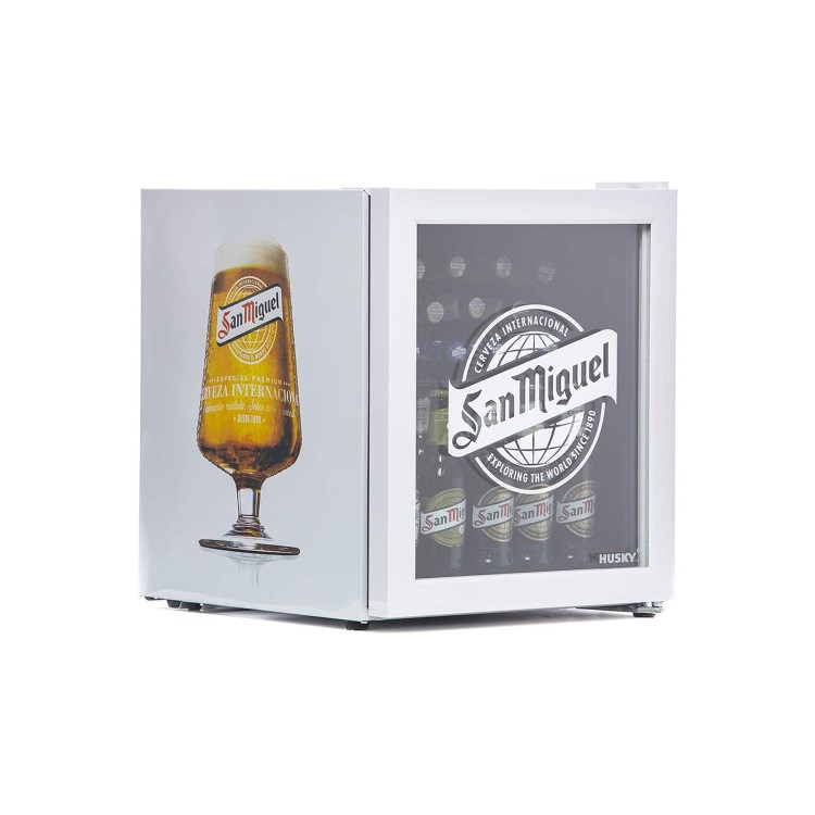 Husky 46 Litre Mini Fridge/Drinks Cooler - San Miguel