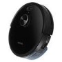 electriQ MIMO Robot Vacuum Cleaner and Mop - Self-Emptying - 4000Pa Suction - Black