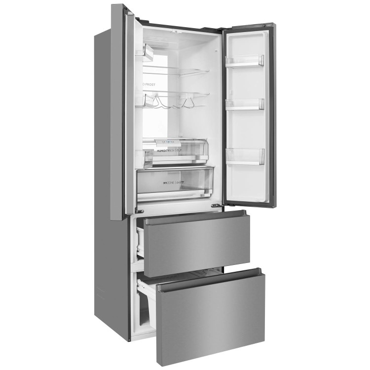 Refurbished Haier HB20FPAAA Freestanding 454 Litre Frost Free American Fridge Freezer