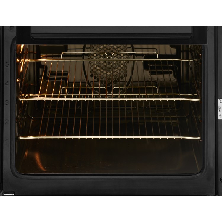 Beko 60cm Double Oven Electric Cooker - Black