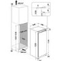 Refurbished Hotpoint HS12A1D.UK1 Integrated 210 Litre Fridge