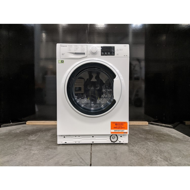 Refurbished Hotpoint Futura RDG8643WWUKN Freestanding 8/6KG 1400 Spin Washer Dryer White