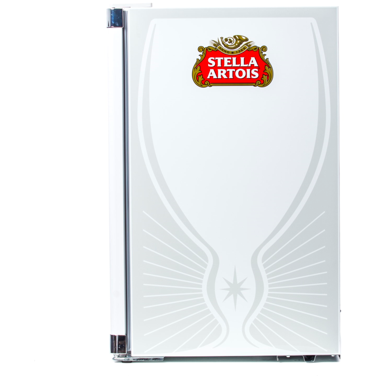 Refurbished Husky HU218 Stella Artois 122 Litre Undercounter Drinks Cooler Fridge White