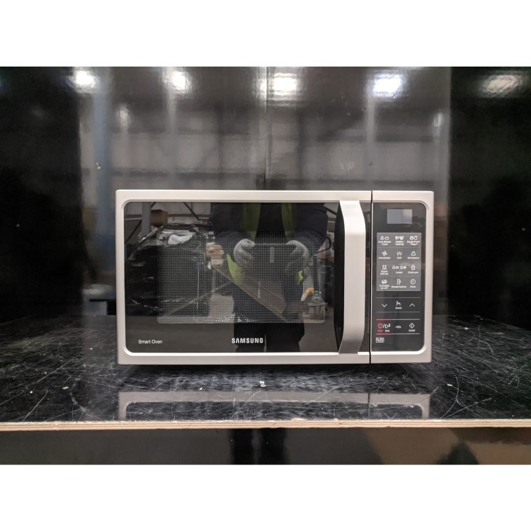 Refurbished Samsung MC28H5013AS 28L 900W Combination Microwave Oven Silver