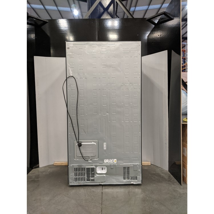 Refurbished Hisense RS694N4TBF Freestanding 535 Litre American Fridge Freezer Black 