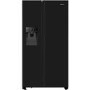 Refurbished Hisense RS694N4TBF 535 Litre American Fridge Freezer Black 