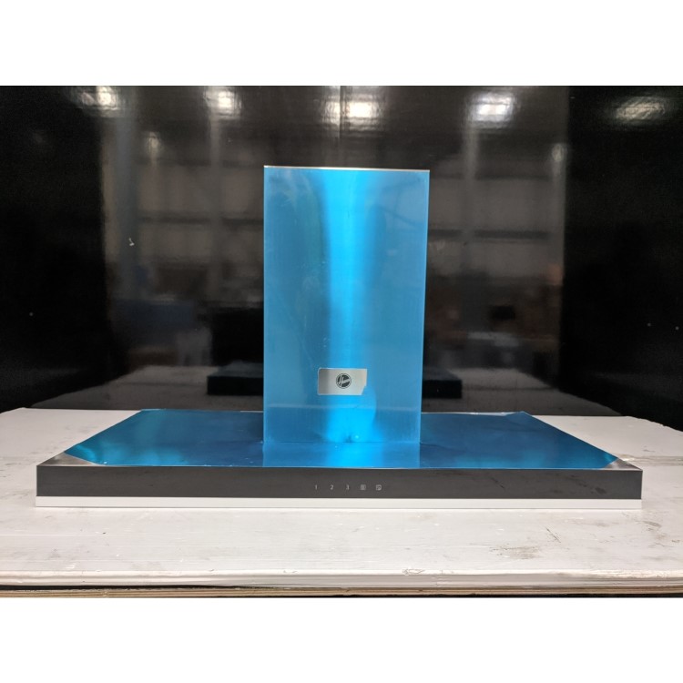 Refurbished Hoover H-Hood 300 HTS9CBK3X 90cm Slimline Chimney Cooker Hood Stainless Steel