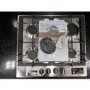 Refurbished Bosch Series 6 PCP6A5B90 58.2cm 4 Burner Gas Hob Stainless Steel