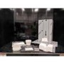Refurbished AEG DBE5661HG 60cm Slimline Chimney Cooker Hood with Hob2Hood Stainless Steel