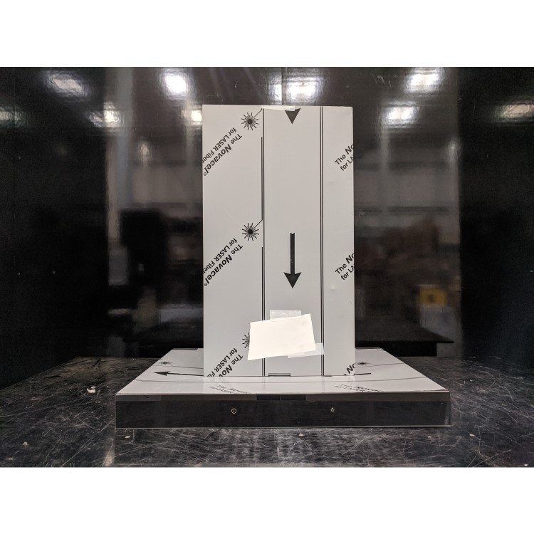 Refurbished AEG DBE5661HG 60cm Slimline Chimney Cooker Hood with Hob2Hood Stainless Steel
