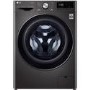 Refurbished LG FWV917BTSE Freestanding 10.5/7KG 1400 Spin Washer Dryer Black