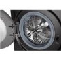 Refurbished LG FWV917BTSE Freestanding 10.5/7KG 1400 Spin Washer Dryer Black