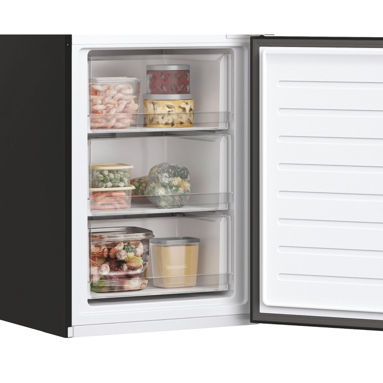 Hoover 342 Litre 60/40 Freestanding Fridge Freezer - Black