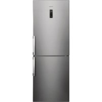 GRADE A2 - Hotpoint NFFUD191X Day 1 302L 195x70cm Freestanding Fridge Freezer - Stainless Steel