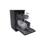 Refurbished Hoover H-Dish 300 HDPH2D1049B-80 10 Place Freestanding Dishwasher Black