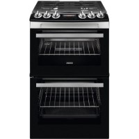 Zanussi 55cm Gas Cooker - Stainless Steel