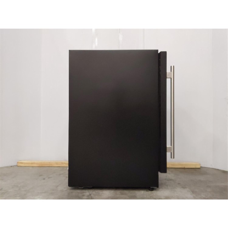 GRADE A3 - electriQ 18 Bottle Capacity Single Zone Wine Cooler - Black