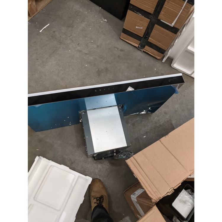 Refurbished Hoover H-Hood 300 HTS9CBK3X 90cm Slimline Chimney Cooker Hood Stainless Steel
