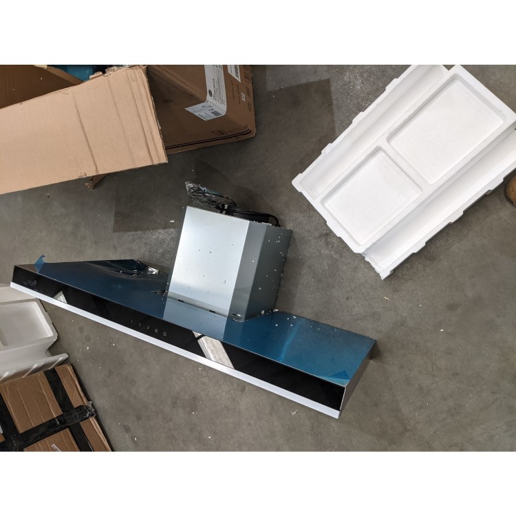 Refurbished Hoover H-Hood 300 HTS9CBK3X 90cm Slimline Chimney Cooker Hood Stainless Steel