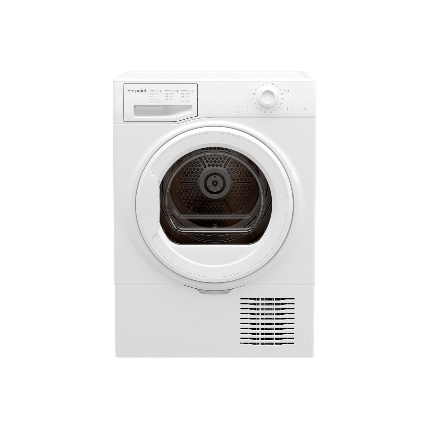 Hotpoint H2D81WUK 8Kg Condenser Tumble Dryer - White - B Rated