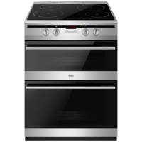 Amica 60cm Double Oven Electric Induction Cooker - Stainless Steel
