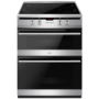 Amica 60cm Double Oven Electric Induction Cooker - Stainless Steel
