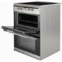 Amica 60cm Double Oven Electric Induction Cooker - Stainless Steel
