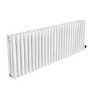 Refurbished White Horizontal Column Smart Electric Radiator with Wi-Fi Thermostat - 1.2kW - H400xW1190mm - Bathroom Safe