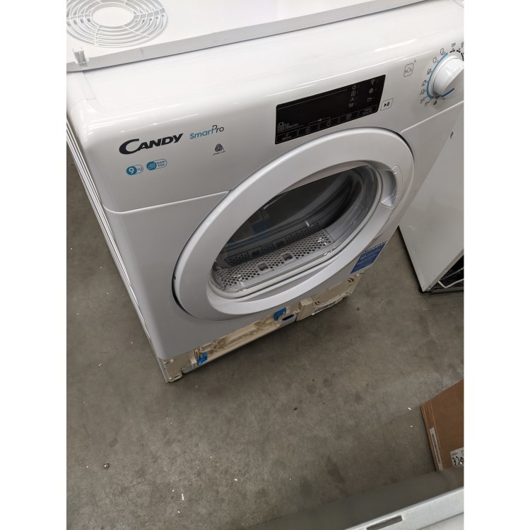 Refurbished Candy Smart Pro CSOEC9TG-80 Freestanding 9KG Condenser Tumble Dryer White