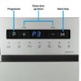 GRADE A3 - electriQ 6 Place Freestanding Compact Table Top Dishwasher - Silver