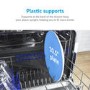 electriQ 6 Place Settings Freestanding Table Top Dishwasher - Silver