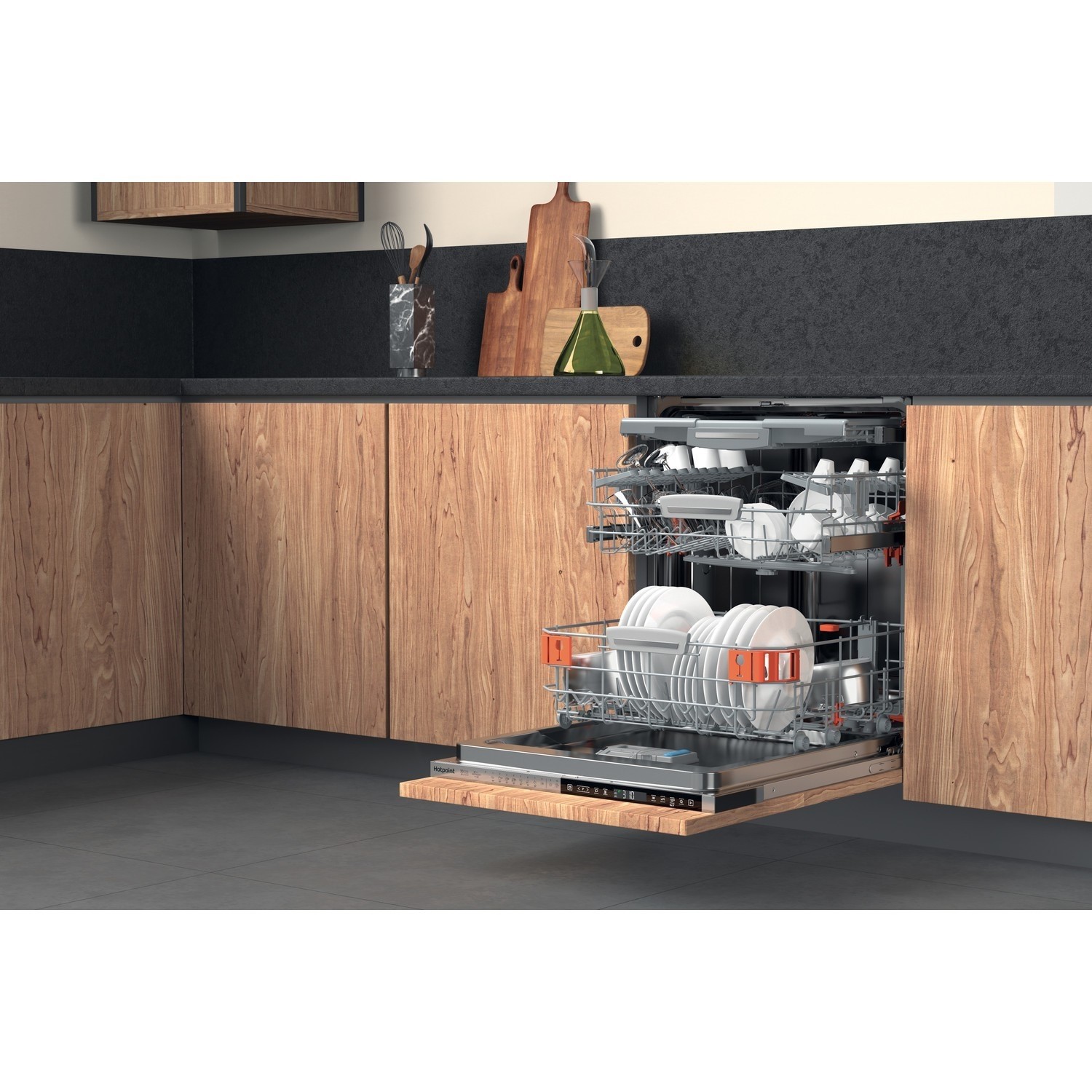 Hotpoint 14 Place Settings Fully Integrated Dishwasher HIP4O539WLEGTUK