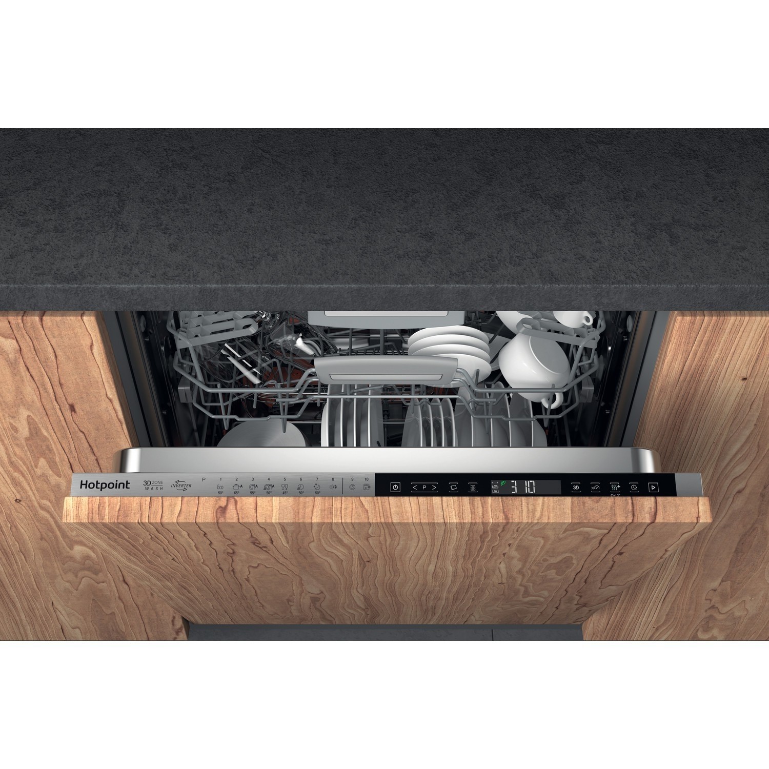 Hotpoint 14 Place Settings Fully Integrated Dishwasher HIP4O539WLEGTUK