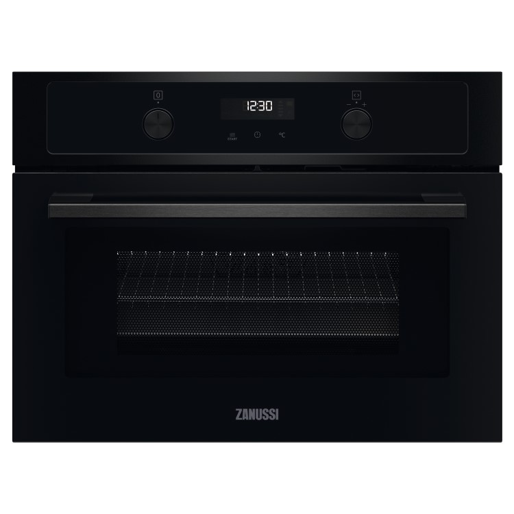 Zanussi Series 60 CombiQuick Built In Compact Microwave Oven - Black