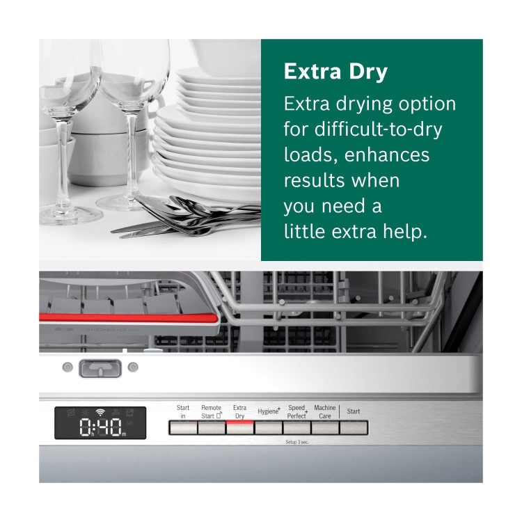 Refurbished Bosch Series 4 SMV4HTX27G 12 Place Fully Integrated Dishwasher