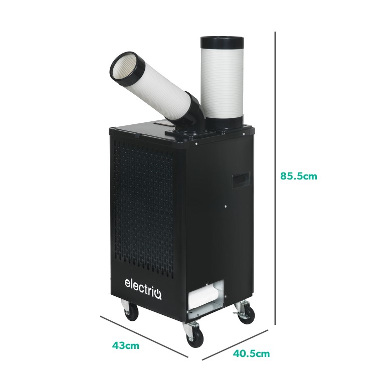 Refurbished electriQ Heavy Duty 9200 BTU Portable Commercial Air Conditioner